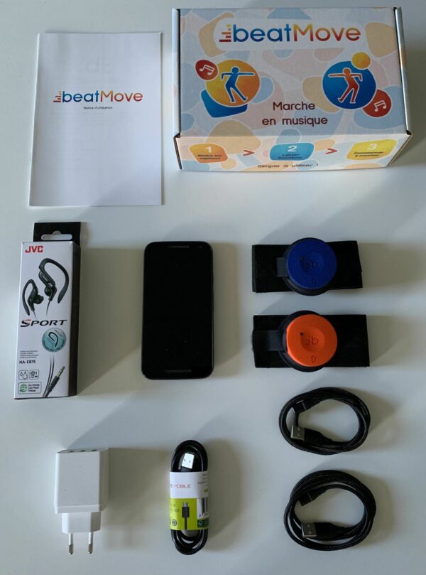 contenu de la boite de beatmove